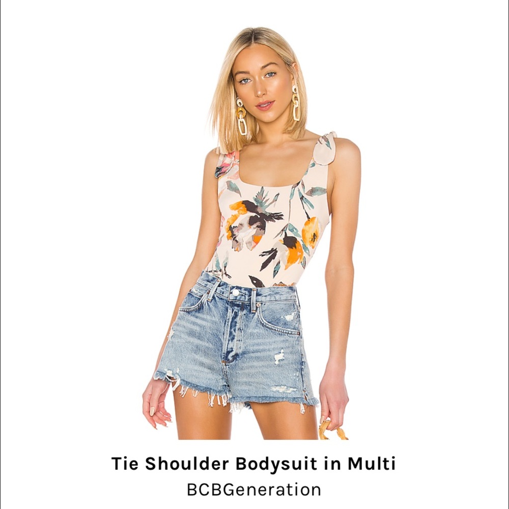 Tie Shoulder Bodysuit
